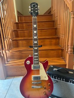 Epiphone Les Paul Standard w/ Fender Amp