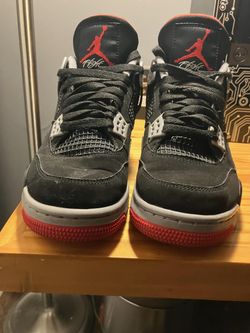 Size 8- Air Jordan 4 Retro Bred GS 2019 - No Box