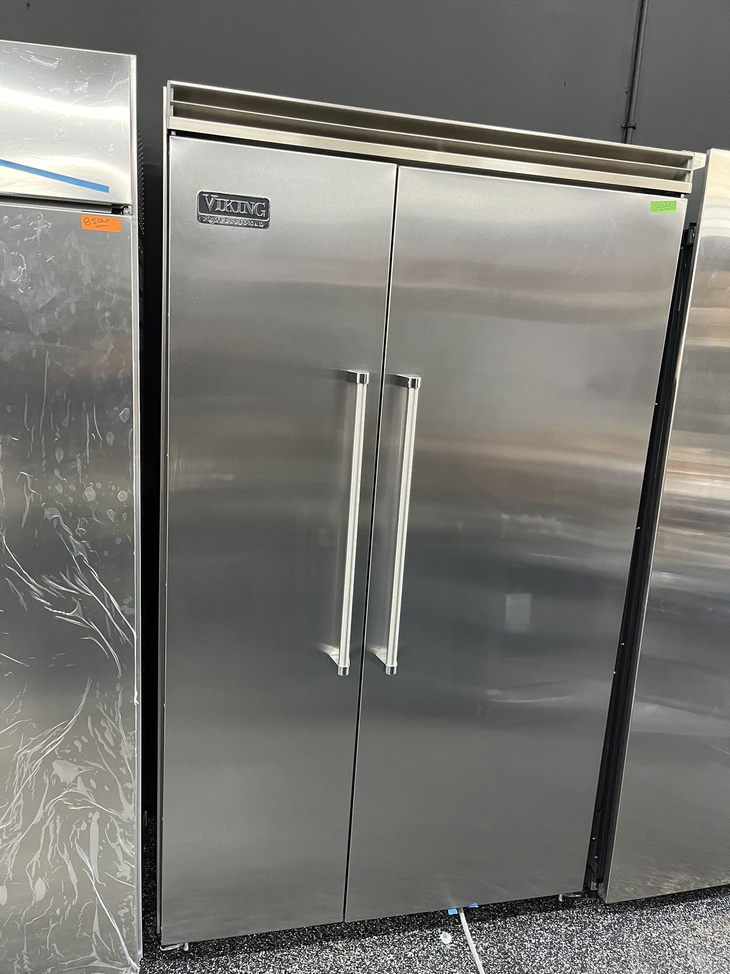 Viking Professional Built In Side By Side 48 Inch Refrigerator 