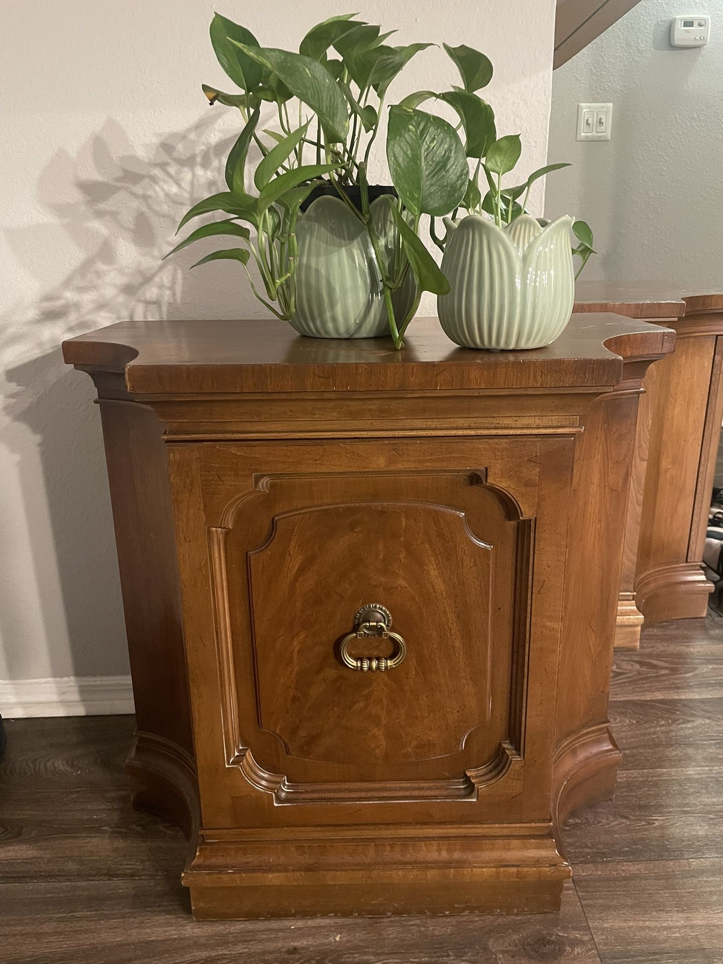 Solid Wood Nightstand (pair)