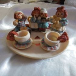 Raggedy Ann And Andy Mini Tea Set 