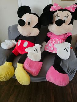 Mickey and minnie 5ft