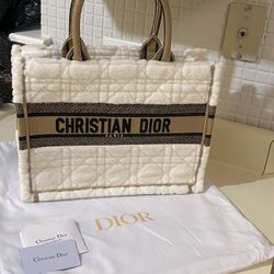 Dior Medium Book Tote Bag Lambskin 