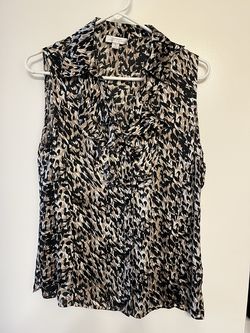 Tahari Sleeveless Blouse