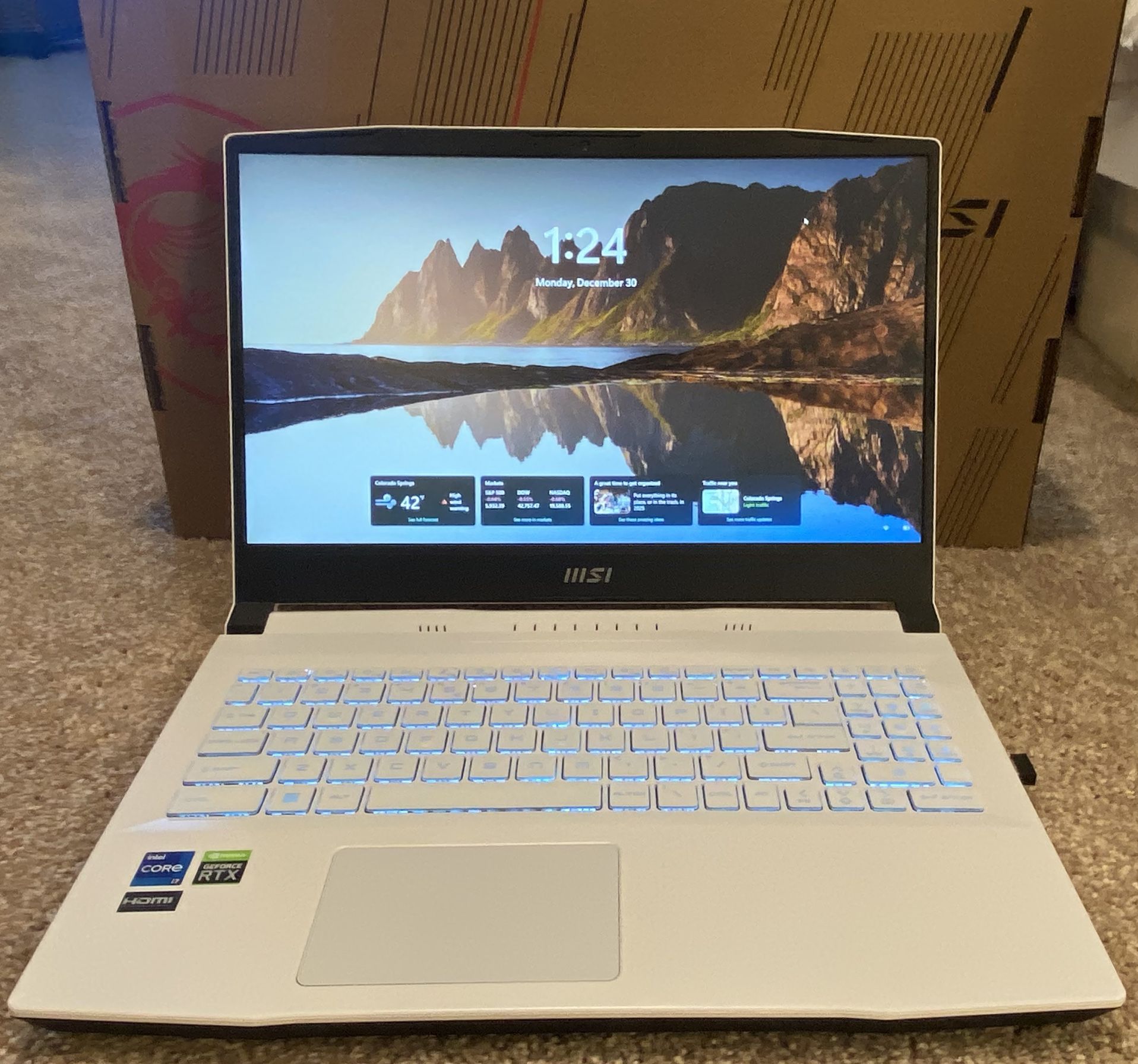 MSI Sword 15.6 Gaming Laptop