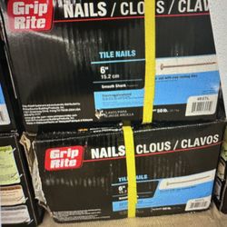 Grip Rite Nails 50 Pound Box 6 Inch 
