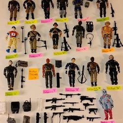 Lanyard Vintage Corps Action Figure Lot