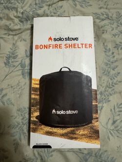 Solo stove bonfire shelter cover