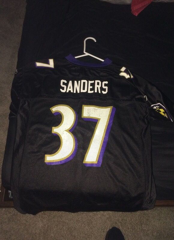Deion Sanders Ravens Jersey