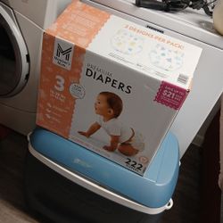 138 Diapers (2 UNOPENED Bags)