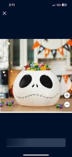 Jack Skellington Candy Bowl