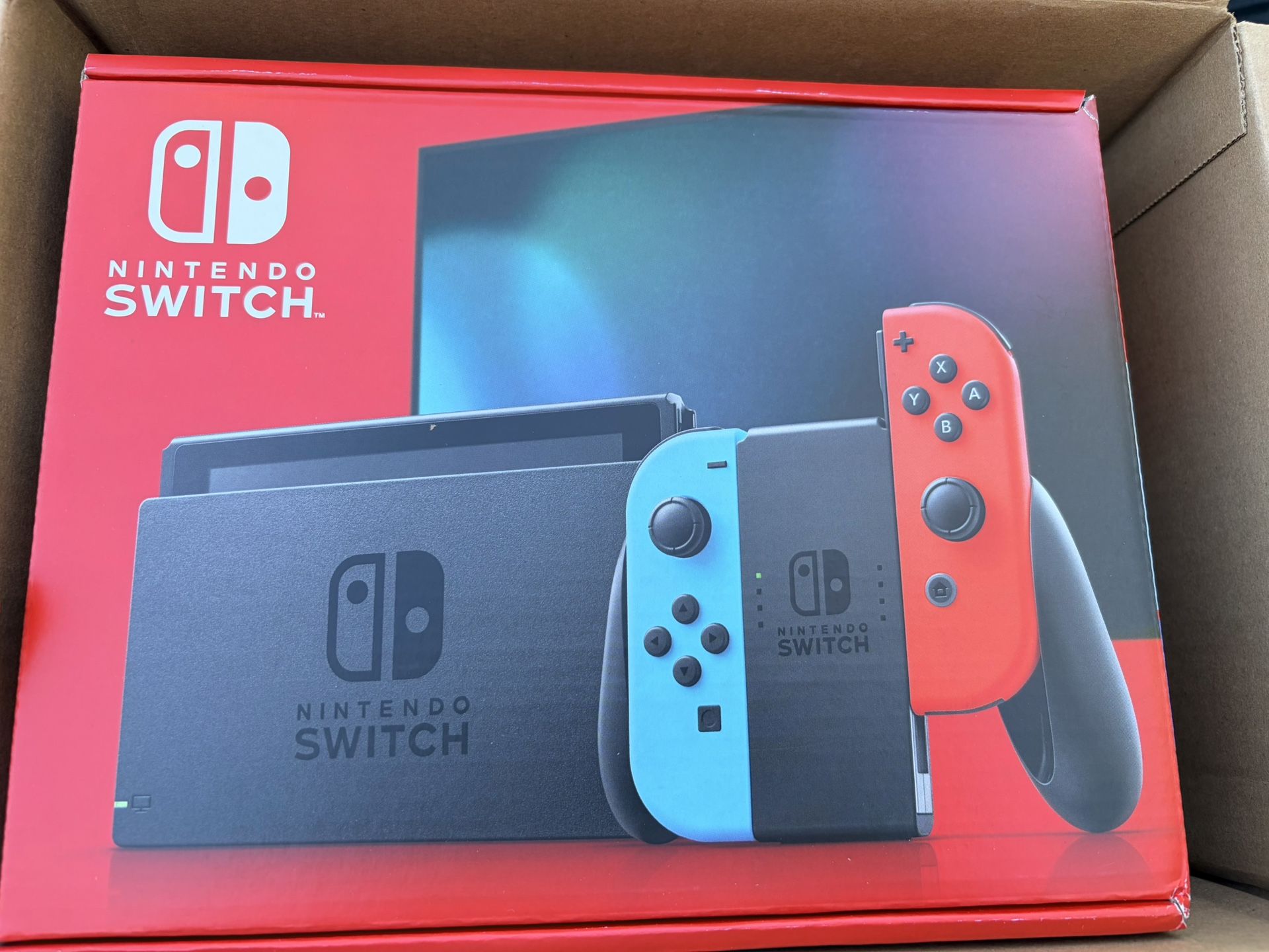 NINTENDO SWITCH, BRAND NEW, NEVER USED, STILL IN PLASTIC
