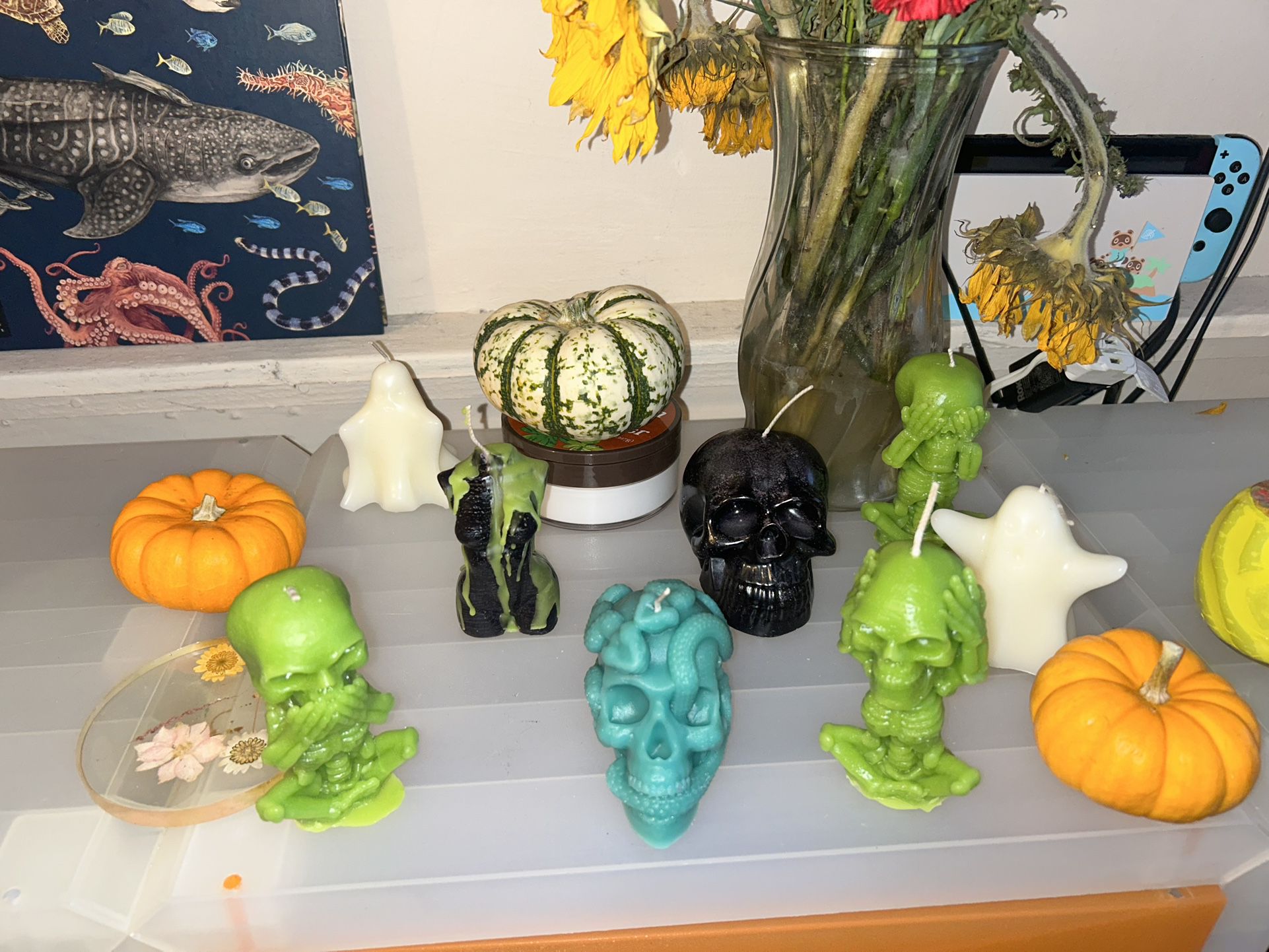 Spooky Halloween Candles 