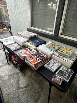 Baseball cards, football cards, basketball cards selling all