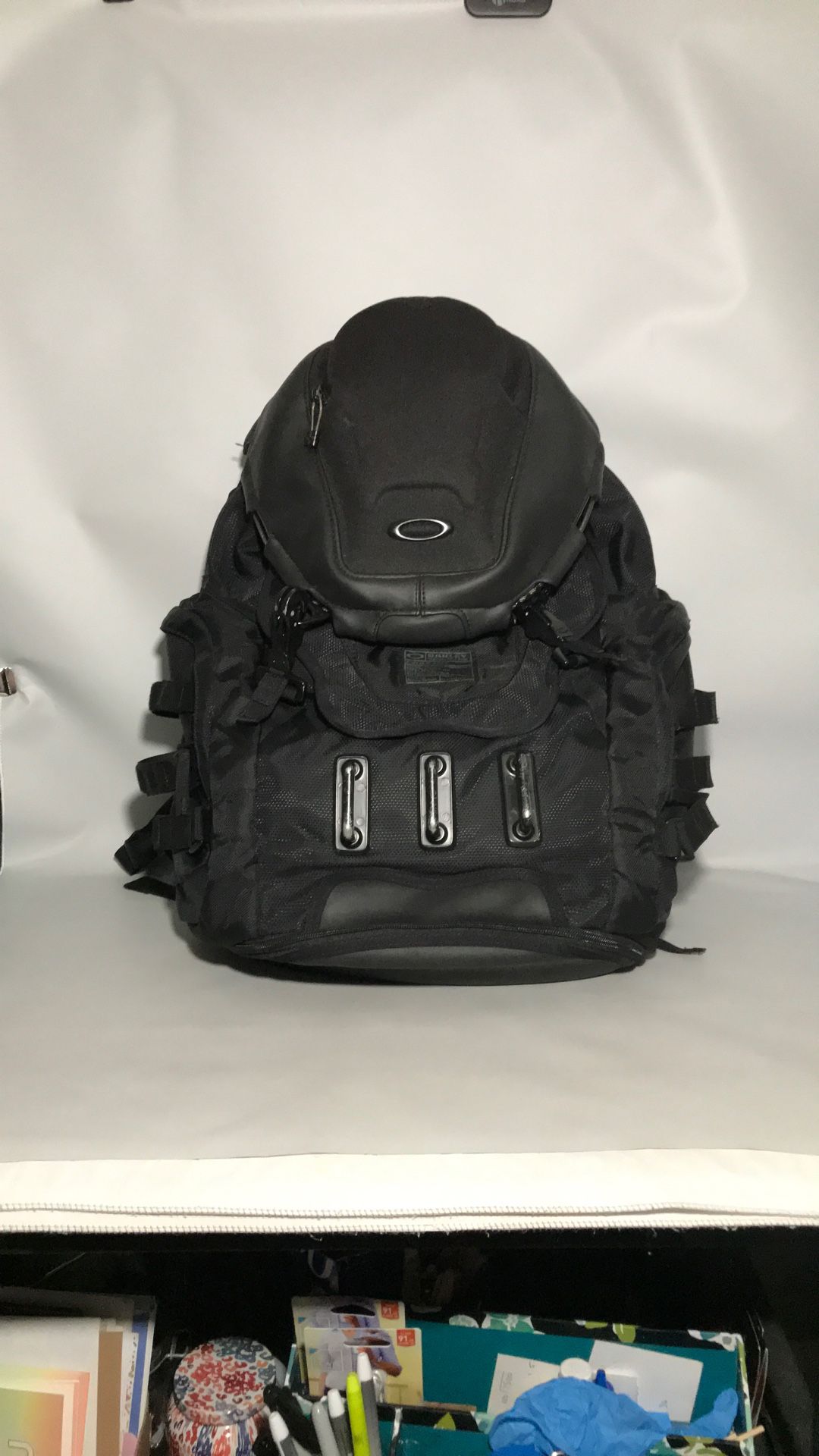 OAKLEY Stealth Black Kitchen Sink 34L Backpack 17" Laptop Tactical Hiking Backpack