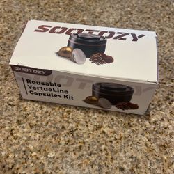 Nespresso Vertuo Refillable Espresso Capsule Kit 