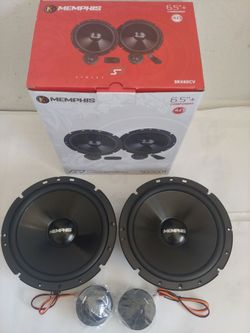 MEMPHIS 1 PAIR 6.5" 100 WATTS COMPONENT SET CAR SPEAKER