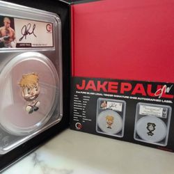 2024 Jake Paul “Problem Child” 2oz .999 Silver Chibi Coin – PCGS PR70DCAM (Perfect Grade)
