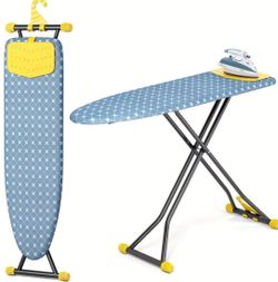 Foldable Ironing Board with Iron Rest