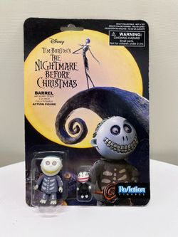 Disney Tim Burtons The Nightmare Before Christmas Barrel with Scary Teddy NEW