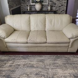 Leather Couch Set