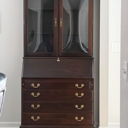 1995 Chippendale Style Secretary