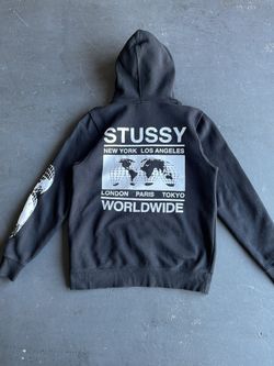 Stussy Rare Worldwide Tokyo LA NY Hoodie