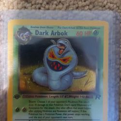 Dark arbok hollow perfect condition
