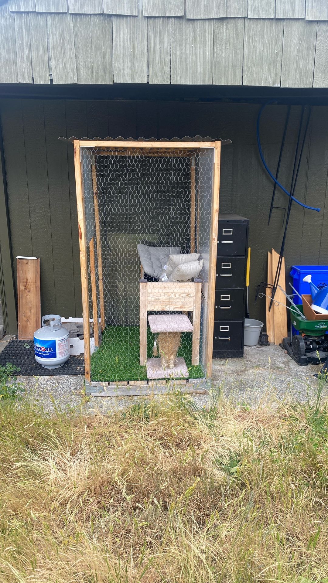 Homemade Catio