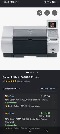 Pixma ip6000D