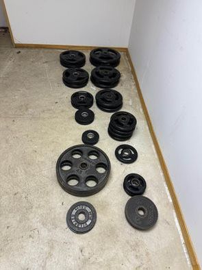 Assorted Olympic Weight Plates