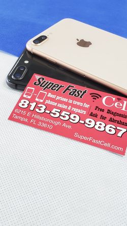 iPhone 8+ 🔥🔥64gb 🍏🍏🔥🔥🔥unlocked excellent condition! $425🍏🍏🔥🔥.