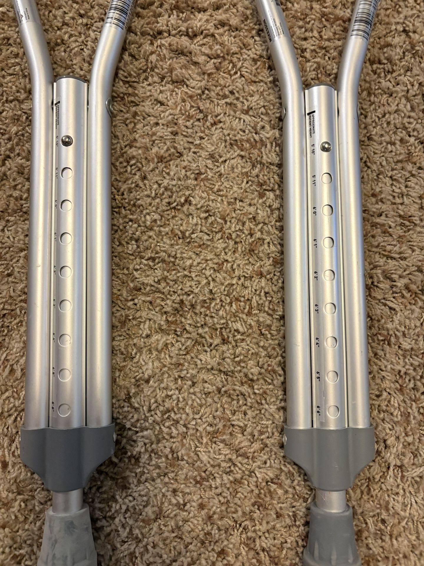 McKesson Crutches - Regular - Great Condition