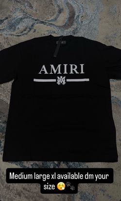 Amiri t shirt (black)