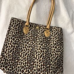 Leopard Tote Bag Brand New