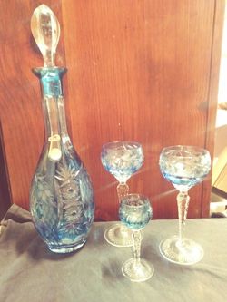 Nachtmann crystal decanter set
