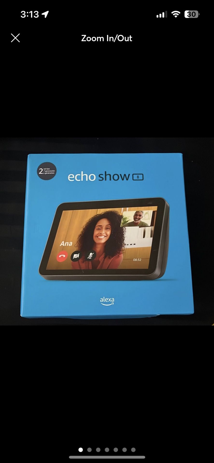 Echo Show 8” 2021 2nd Gen Model With 13MP Camera