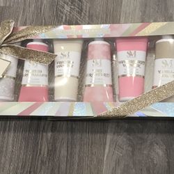 New In Box 6 Pc Cream Collection 