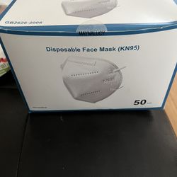 50 Pcs Of Disposable Face Mask  ( KN95 )  