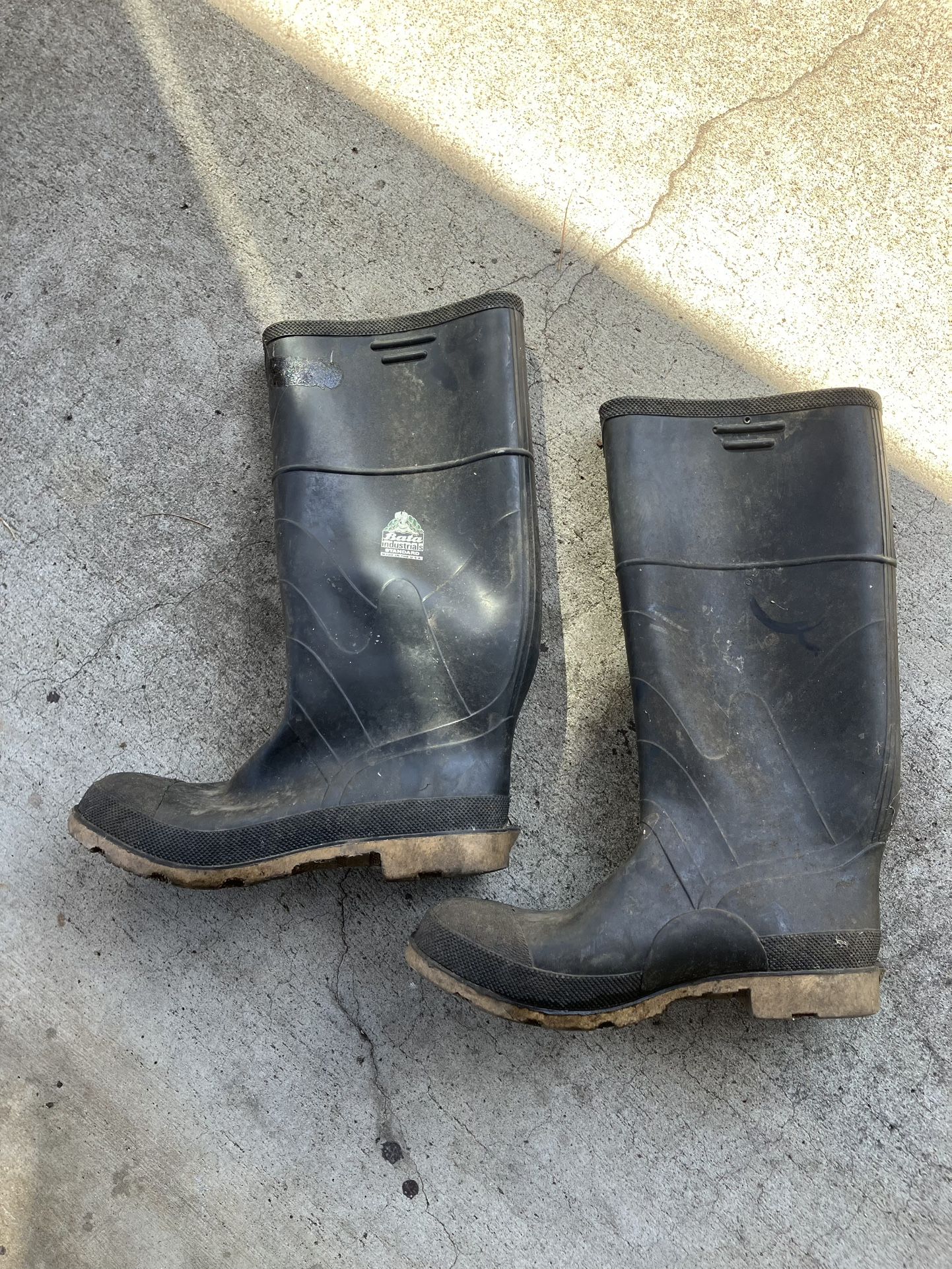 Bata Industrial Black Rubber Boots