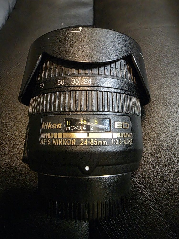 NIKON AF-S 24-85MM ED LENS
