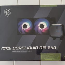 MSI CoreLiquid A13 240mm AIO Cooler (Sealed)