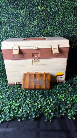 Fishing Tackle Box filled with gear