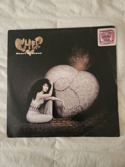 CHER Heart Of Stone Vinyl [USPS Damaged Album Cover sorry]