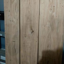 Wormy Ash 4/4 Planed In Various Widths But All 8ft