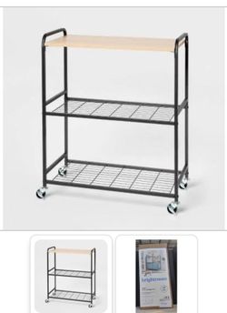 NEW Bright room 3 Tier Storage Cart