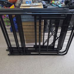 Mainstays 14" High Quad Fold Steel Platform Bed Frame, Full