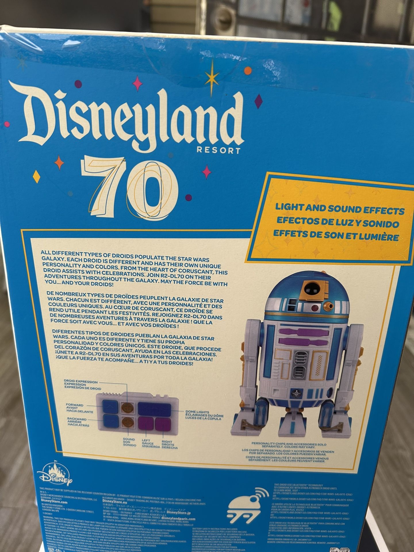 Star Wars R2 Disneyland 70th