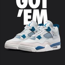 Military Blue 4s (2024)