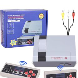 Classic Wireless Retro Gaming Console, AV Input Plug & Play Video Games with Built-in 620 Mini Retro Games for Birthday/Christmas/Thanksgiving/Hallowe
